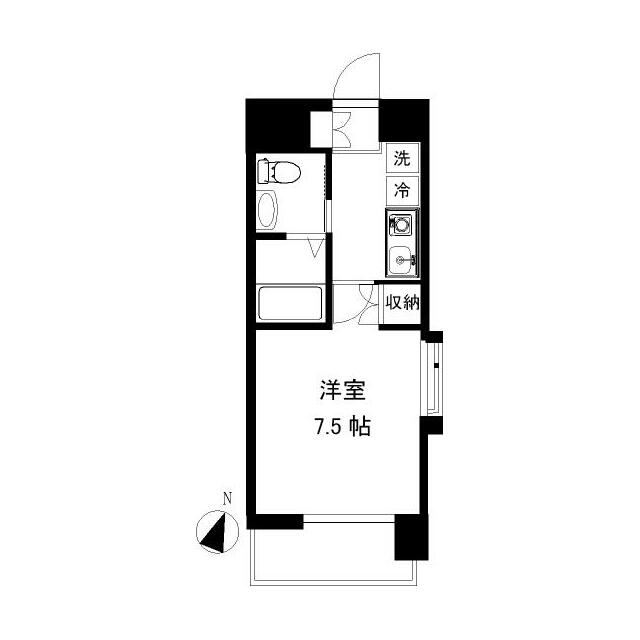 アース湘南台 301号室 間取り