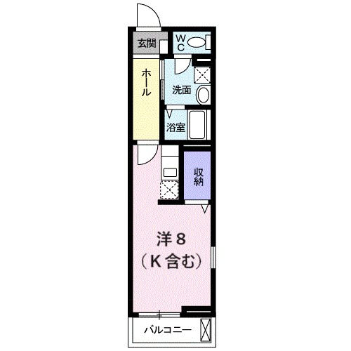 メゾン・ドゥ・アンジュ 201号室 間取り
