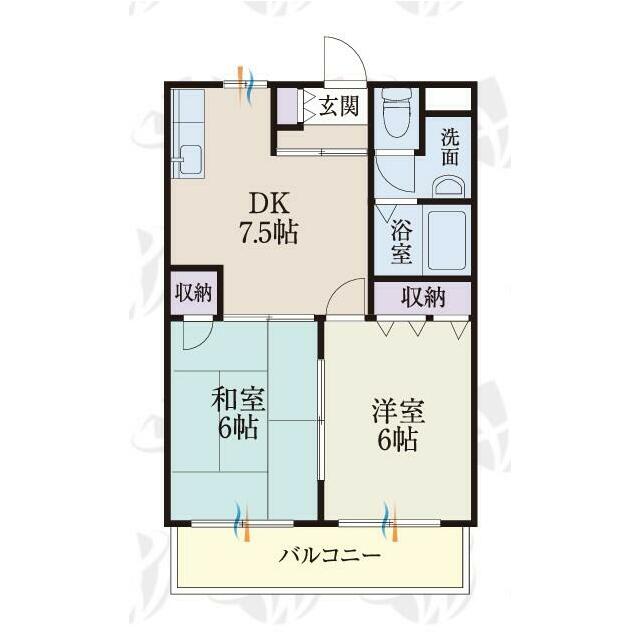 四之宮6丁目マンション 305号室 間取り