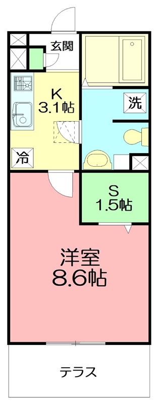 神奈川県藤沢市大庭 間取り