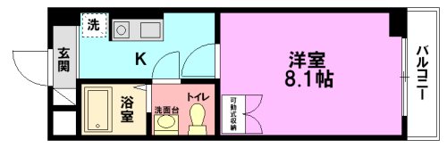 ハイブリッジ湘南Ⅲ 105号室 間取り