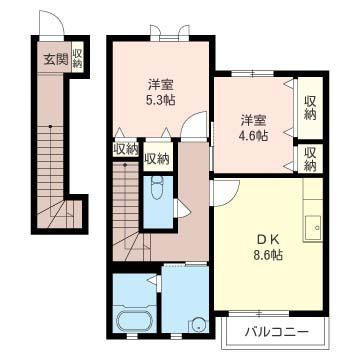 ＮＩＩＹＡ鵠沼Ｔ 間取り