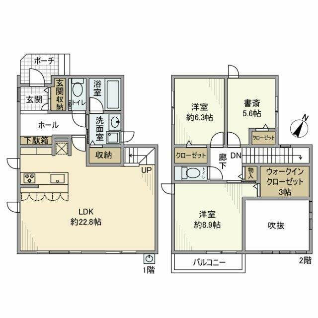 本町戸建 間取り