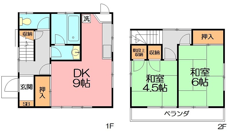 たまき貸家 間取り