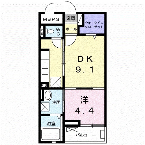 セゾン　アキ 間取り