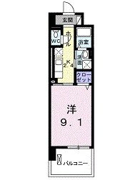 スカイアヴェニュー 間取り