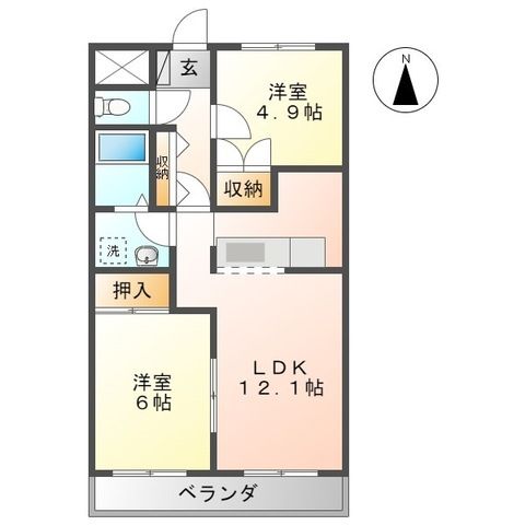 ブルーマリン茅ヶ崎 間取り