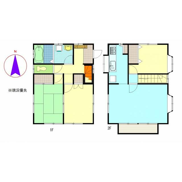 富士見町貸家 間取り