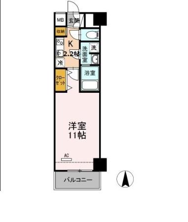 アイケー扇町 間取り