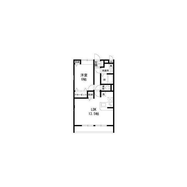 フォレストIII 302号室 間取り