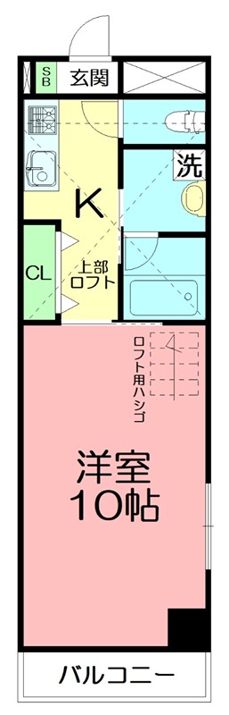グランドソレーユ 501号室 間取り