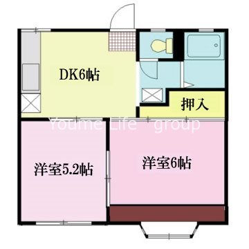 フレグランス湘南ll 201号室 間取り