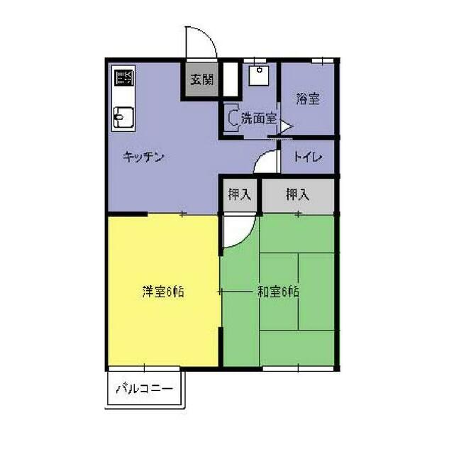 サンライズ3番館 間取り