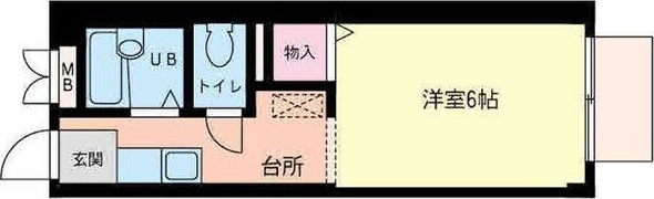 グレイス元町壱番館 201号室 間取り