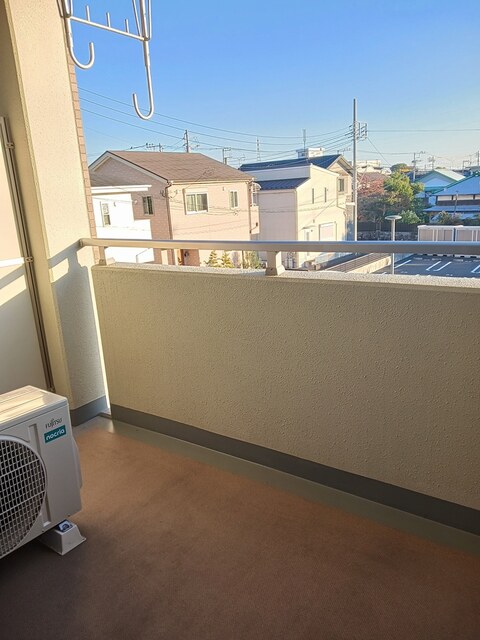 エクレセンス新富 ベランダ