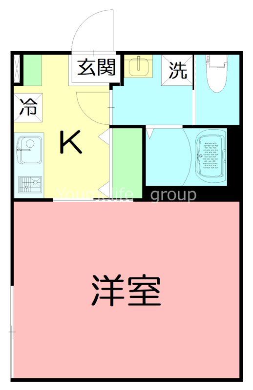 座間市入谷東4丁目新築 301号室 間取り