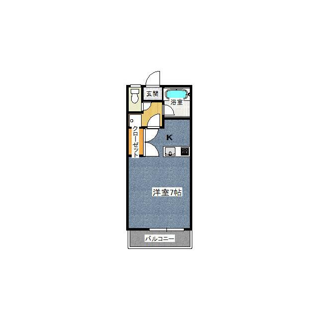 ライラックハイツ 205号室 間取り