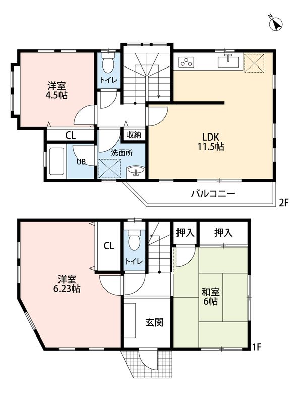 戸塚町戸建 間取り