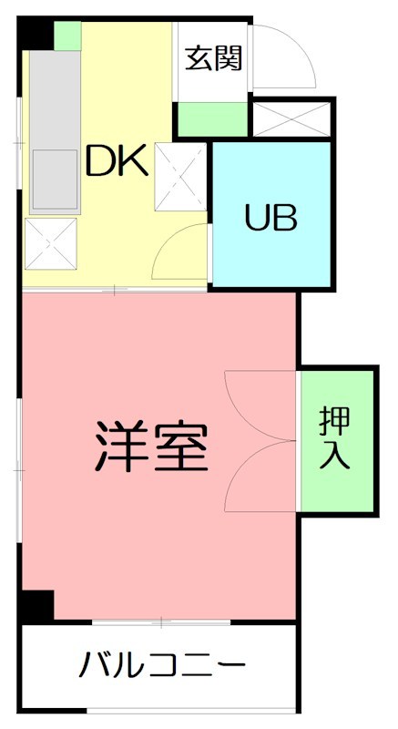第１厚英ビル 201号室 間取り