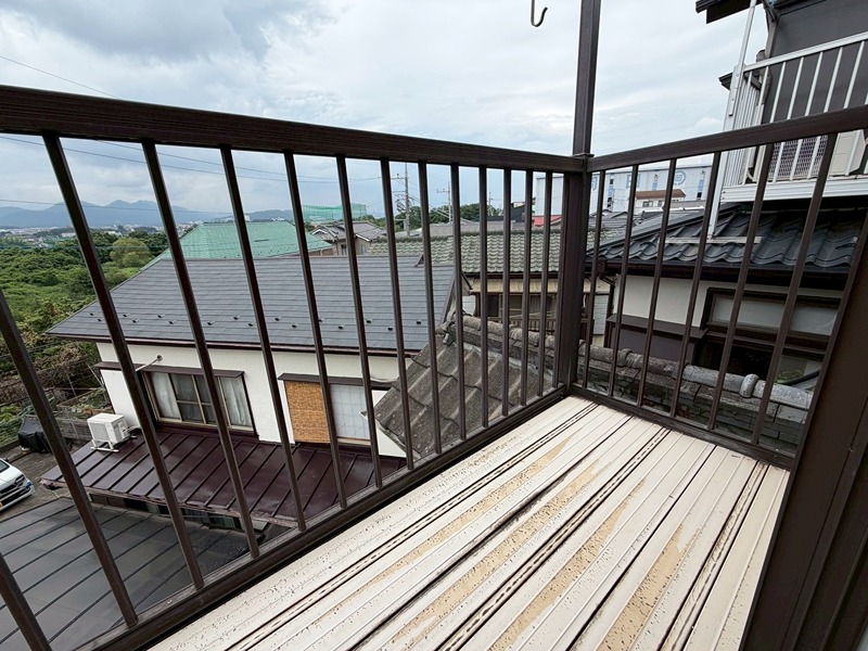 厚木市金田戸建 ベランダ