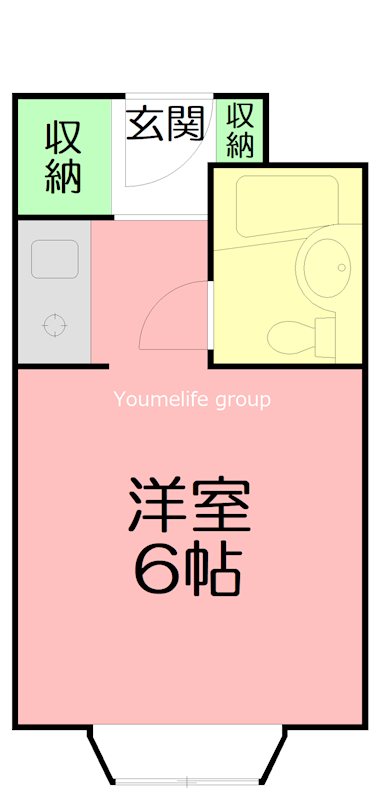 ハイツマイヤアタ 213号室 間取り