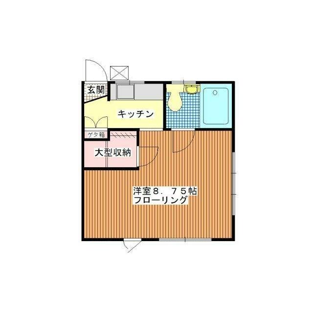 MKコーポ 101号室 間取り