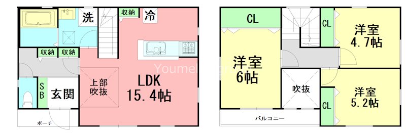 スペランツァC 間取り