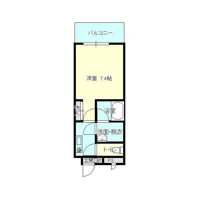 アルテミス 403号室 間取り