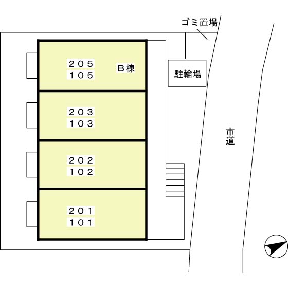 コンフォール・ミナミ　Ａ その他