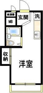 エリール厚木 108号室 間取り