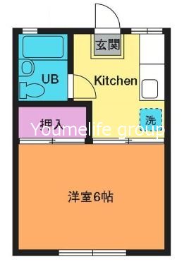 メゾン松枝 103号室 間取り