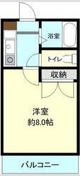 モトヤシキ西 104号室 間取り