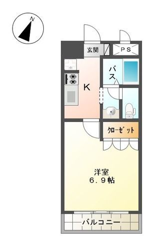 シュトラントハイム 0203号室 間取り
