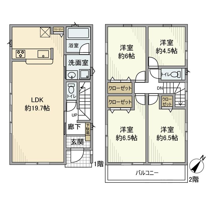 上和田戸建 間取り