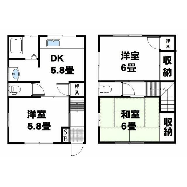 神奈川県逗子市沼間４丁目 間取り