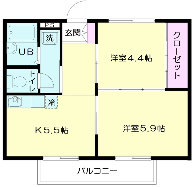パークサイド桜山 間取り
