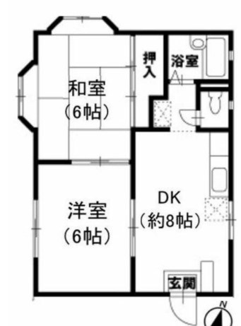 湘南ハイツ 間取り