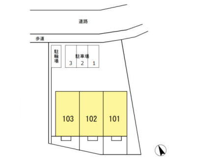 メゾンドール高野Ⅱ 間取り