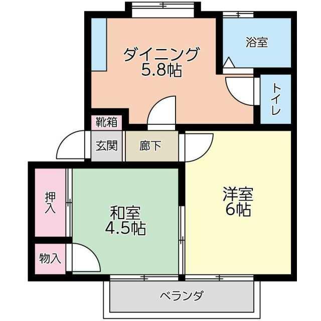 コーポＦＫの物件画像2
