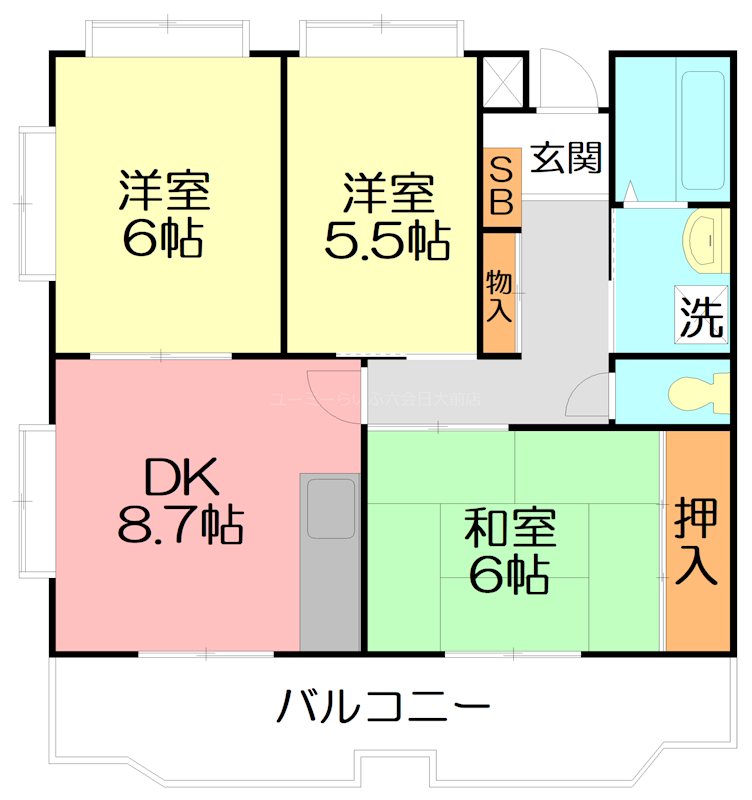 第２サニーハイツ 間取り