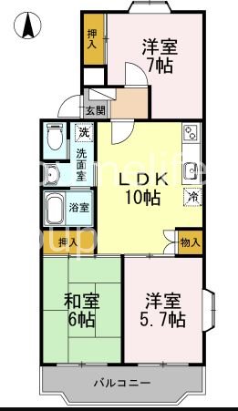 ウエストヒル湘南台 間取り