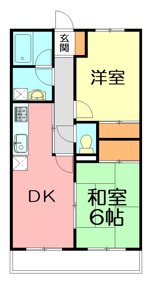 サンステージ茅ヶ崎 間取り