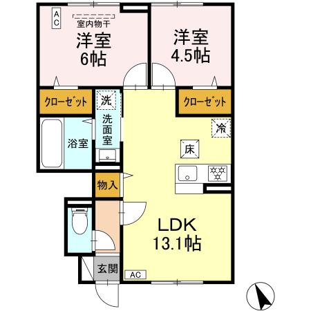 ジェルベーラ 間取り