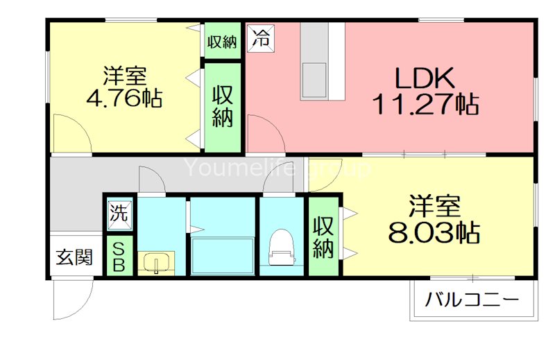 ベルフィールド 間取り