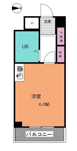 第二サンコート東戸塚 212号室 間取り