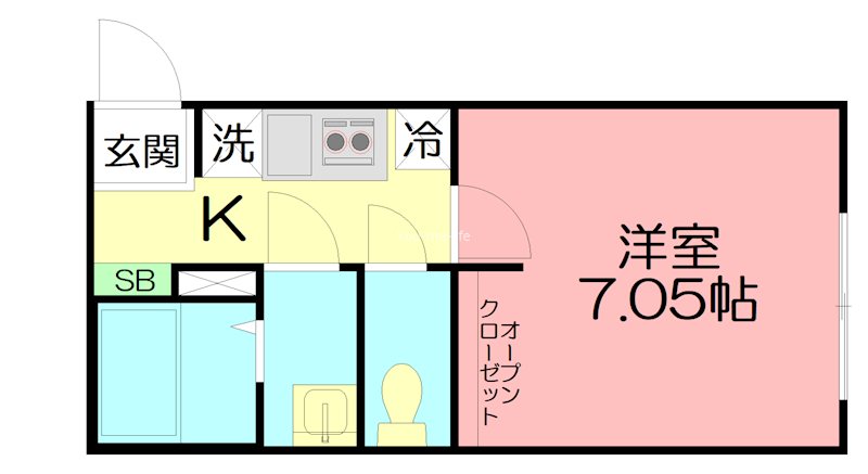 カインドネス辻堂Ｓｏｕｔｈ 間取り