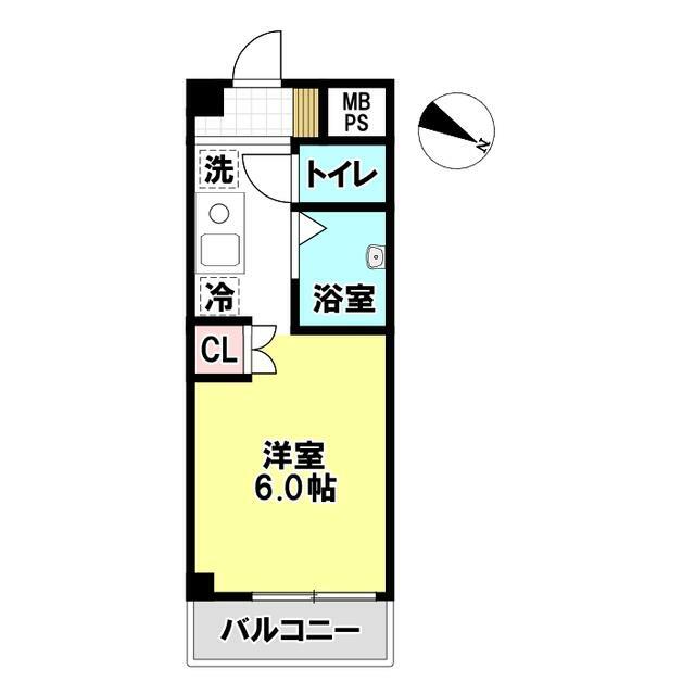 ライフピアモア大船 303号室 間取り