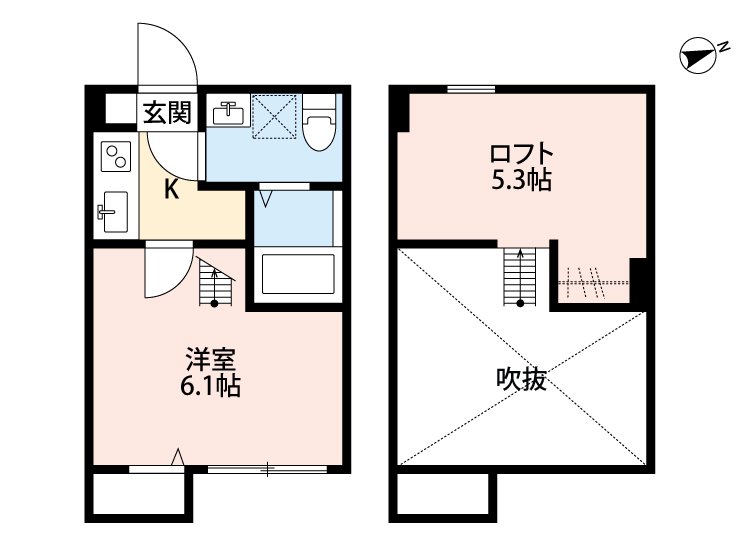 KURASUCO戸塚(クラスコトツカ) 105号室 間取り