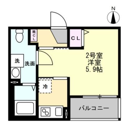 ベイルーム東本厚木 間取り