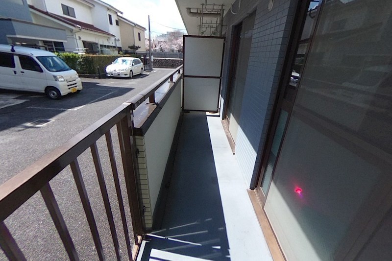リバーシティ中山Ｃ棟 ベランダ